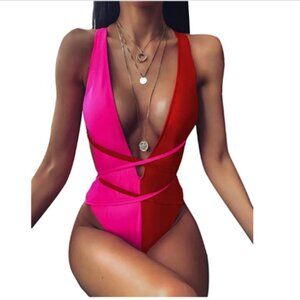 Women's Sexy Bathing Suits Criss Cross Tie Knot